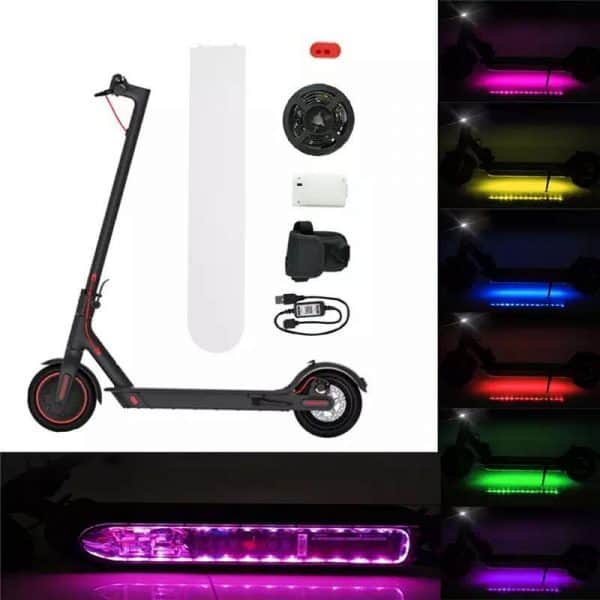 luz led patinete electrico